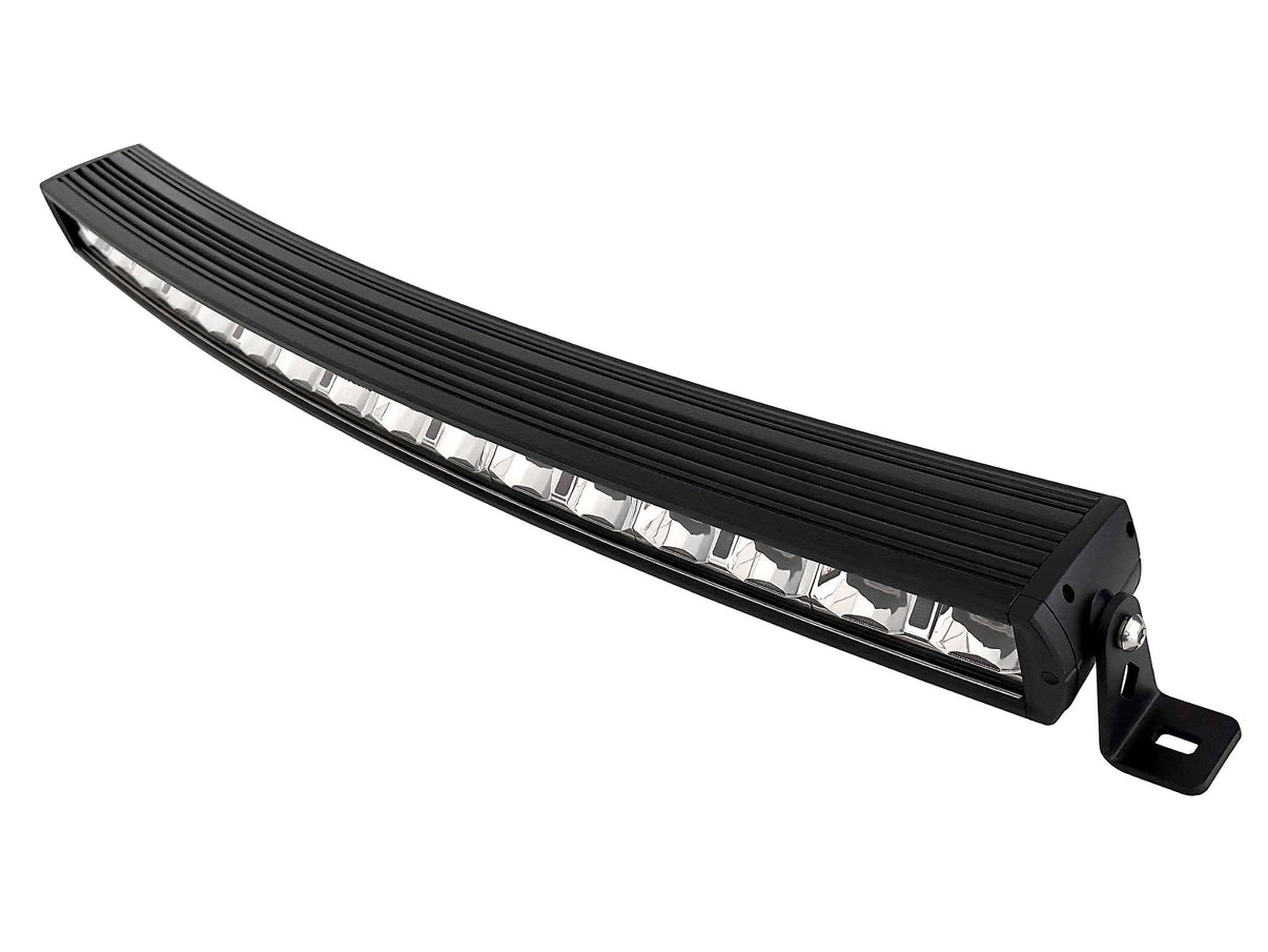 BriodLights Verne Curved Ekstra lysrampe 15200lm - produkt set fra siden | Briodlights