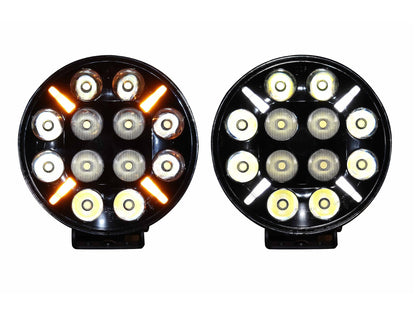 BriodLights Verne Ekstra lys 9" - nærbillede detaljer | Briodlights
