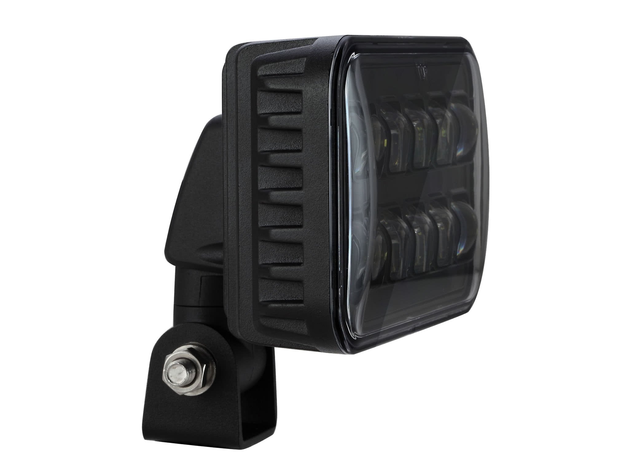 BriodLights vinklet arbejdslampe - produktbillede forfra | Briodlights