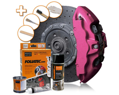 Brake caliper paint complete kit - Hot Pink - Carlevel - Brake caliper paint