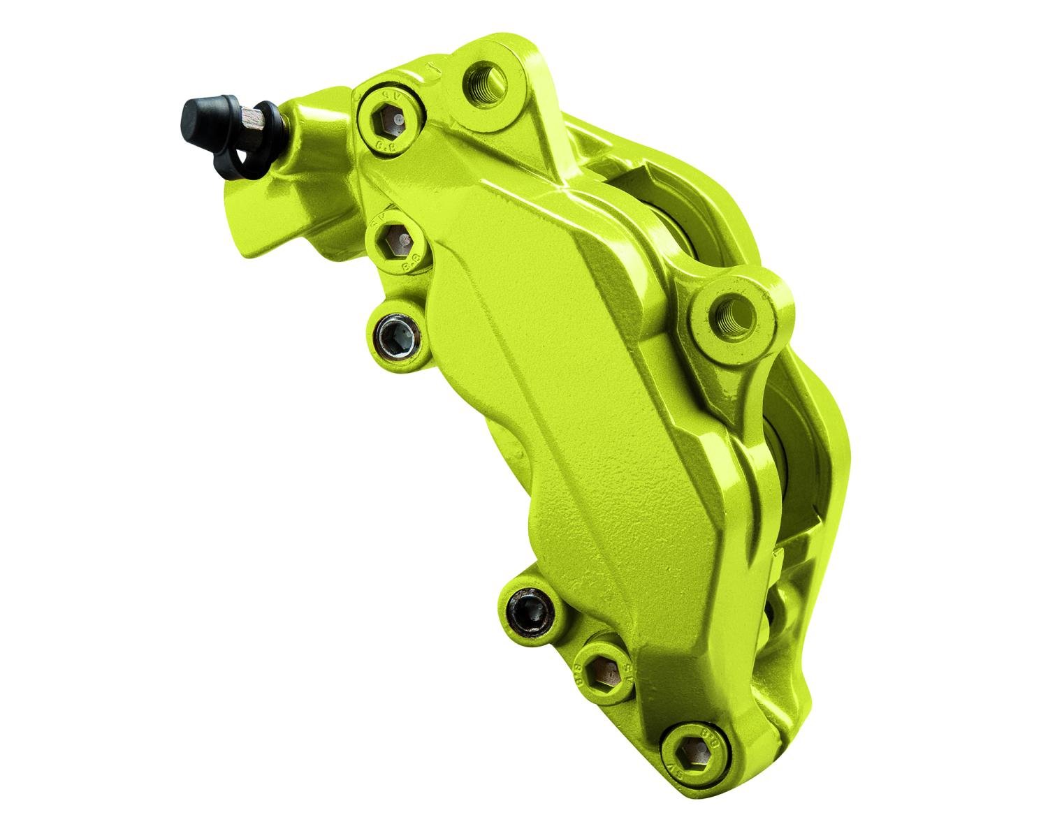 Bremsecaliper lak komplet sæt Hyper gold metallic – Foliatec 2K – produktbillede forfra | Foliatec
