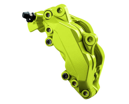 Bremsecaliper lak komplet sæt Hyper gold metallic – Foliatec 2K – produktbillede forfra | Foliatec