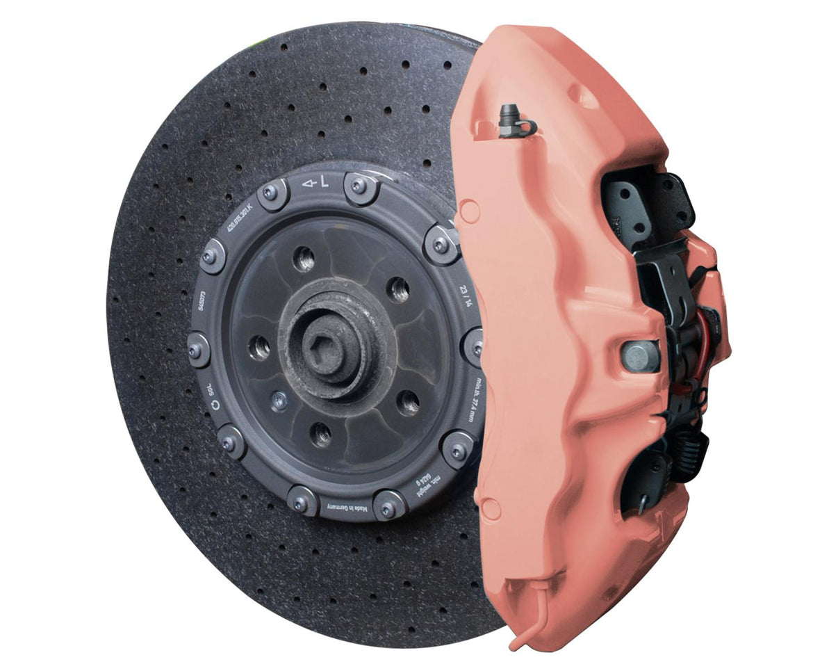 Bremsecaliper lak komplet sæt - Juicy Peach - Carlevel - Bremse caliper maling