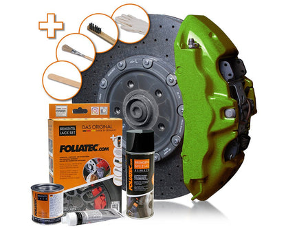 Bremsecaliper lak komplet sæt - performance green metallic - Carlevel - Bremse caliper maling