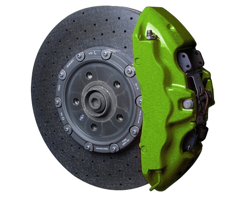 Bremsecaliper lak komplet sæt - performance green metallic - Carlevel - Bremse caliper maling