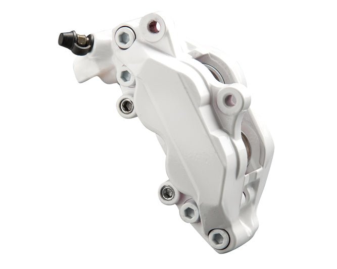 Bremsecaliper lak komplet sæt - ren hvid - Carlevel - Bremse caliper maling
