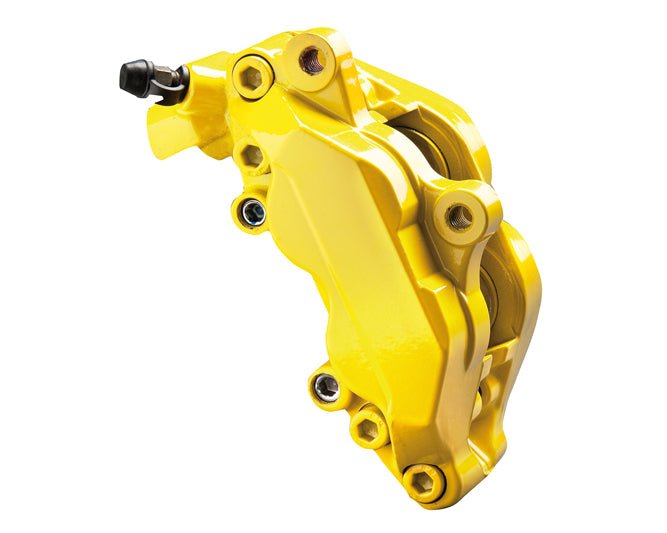 Bremsecaliper lak komplet sæt - speed gul - Carlevel - Bremse caliper maling