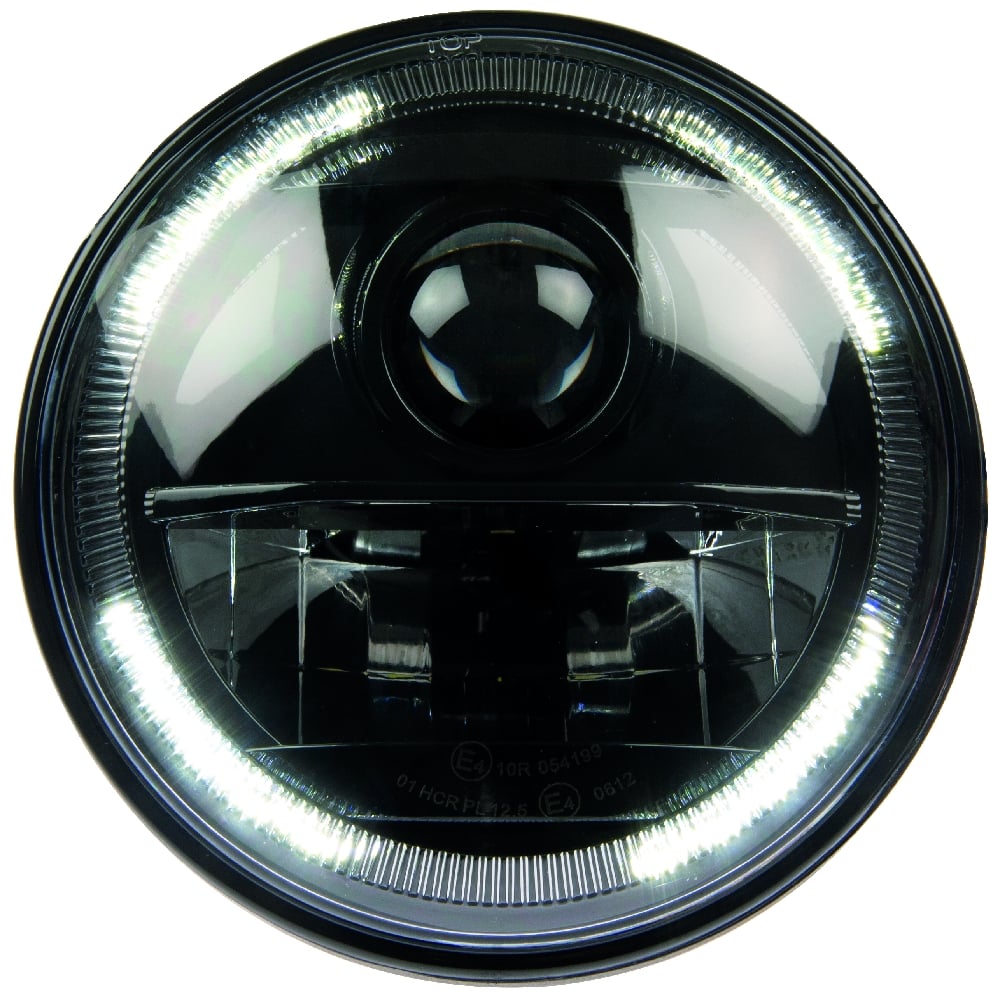 Bullboy Agriline Headlight 7in - nærbillede detaljer | Bullboy