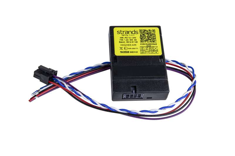 CAN - Bus Interface Forlygter – Strands Lighting Division - Carlevel - 