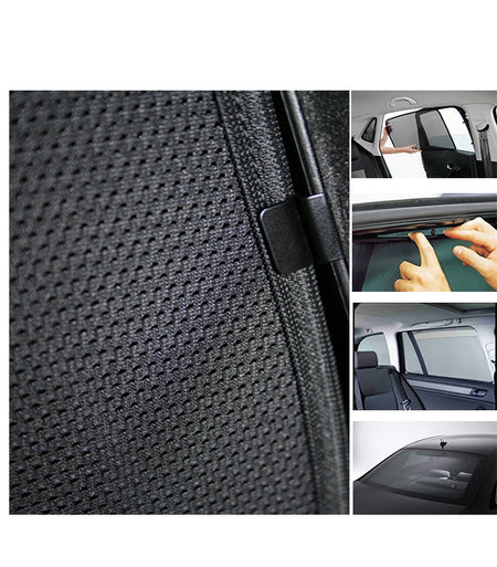 Solskydd Ford Transit Custom FAC 2013+ – Bakruta – Sonniboy – generell funktionsbild utan felaktig setmängd
