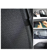 Solskydd Volkswagen Golf Vii AU 2013+ 5-dörrars Halvkombi – Dörrar & bakruta – Sonniboy – generell funktionsbild utan felaktig setmängd