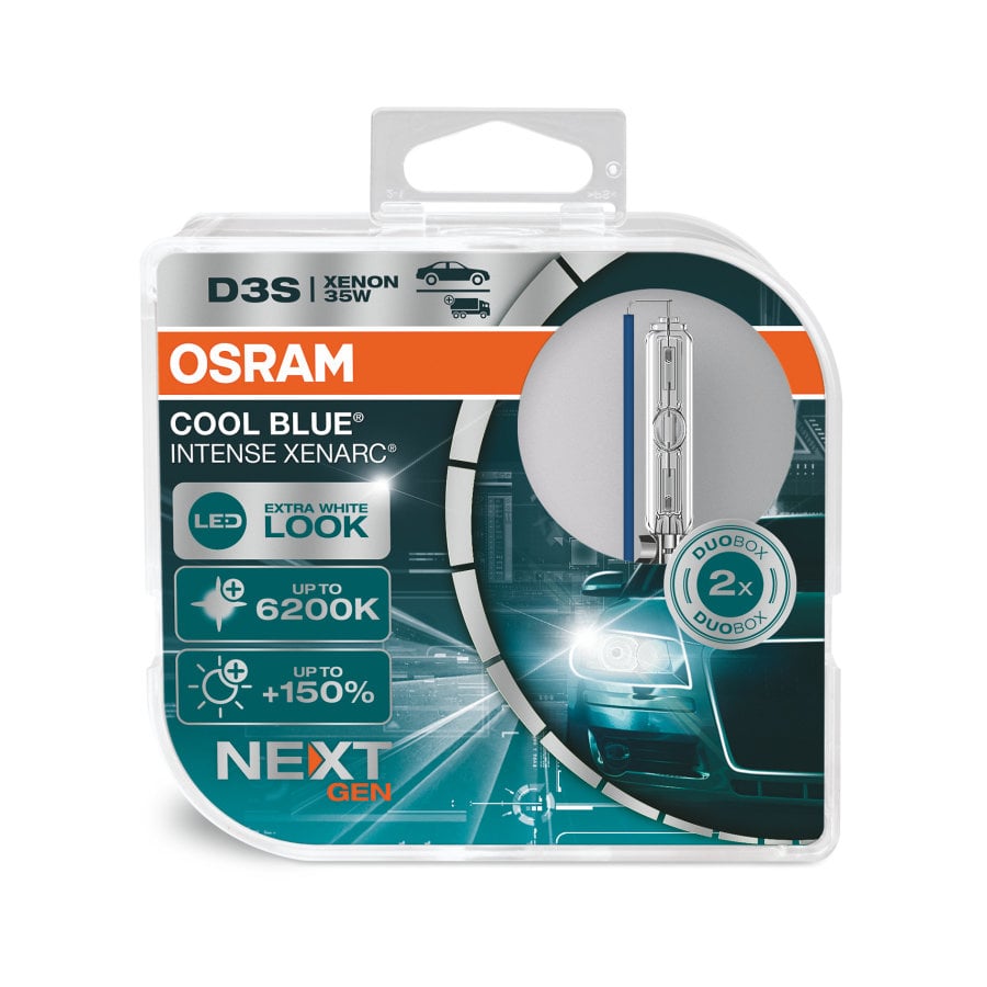 D3S Osram Cool Blue Intense (Next Gen) - produktbillede forfra | OSRAM
