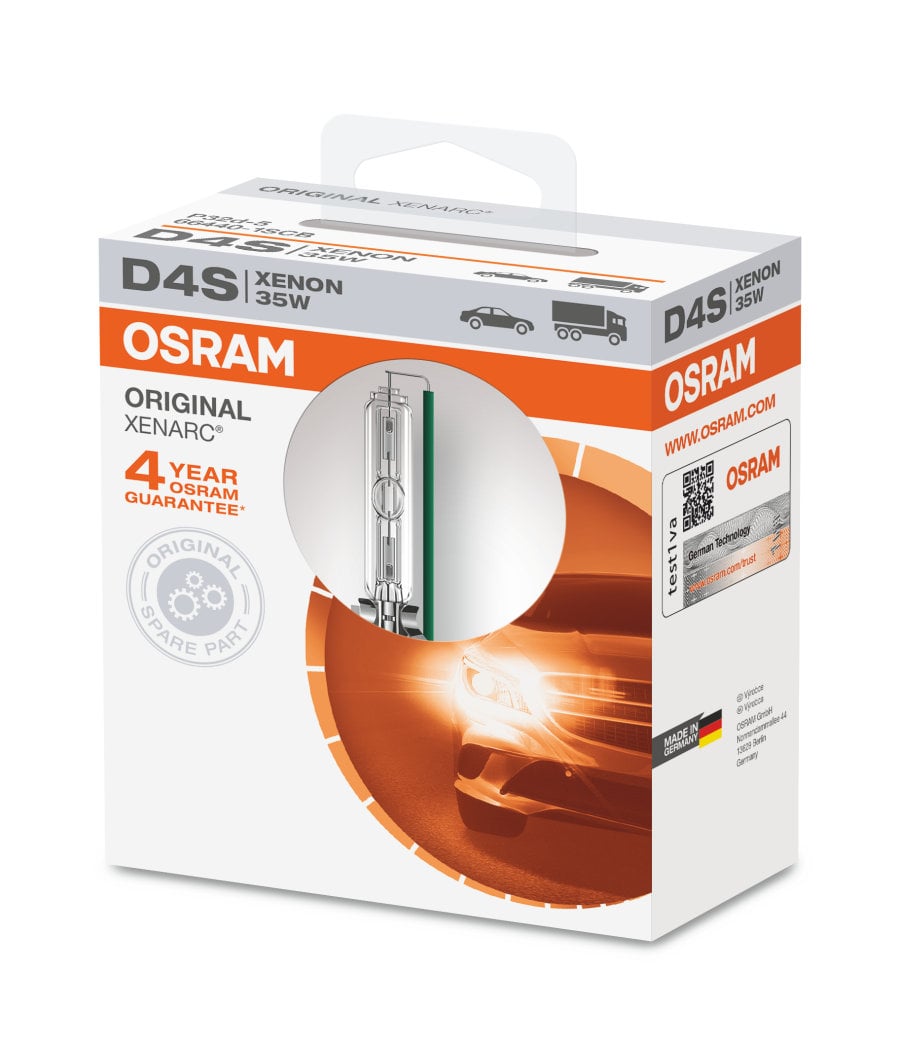 D4S OSRAM XENARC - produktbillede forfra | OSRAM