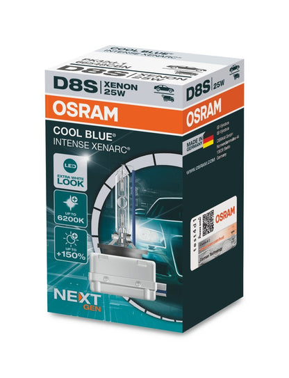 D8S XENARC Cool Blue Intense (NG) - Stk - Produktbillede set forfra | OSRAM