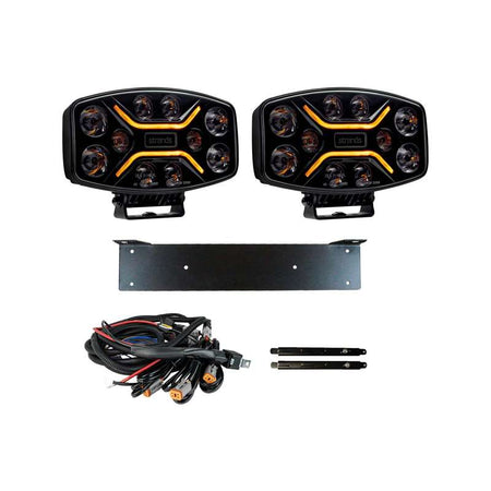 Dark Knight Insane LED Ekstra lys sæt 2 - pakke – Strands Lighting - Carlevel - 