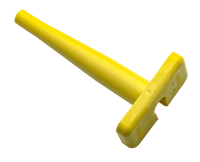 Deutsch Removal Tool DTP – Yellow 12 Gauge, – LUXTAR – produktbillede set forfra | LUXTAR