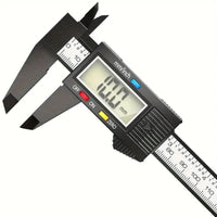 Digital skydelære med LCD - Display 150 mm - Præcis måleværktøj i rustfrit stål - Carlevel - 