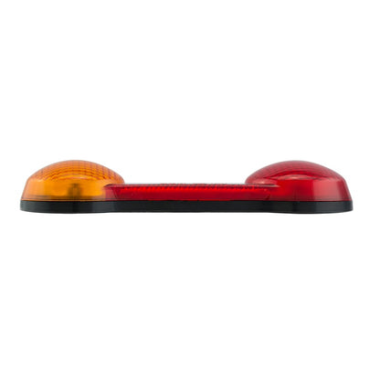 sidebillede, der viser profil og design af DogBone Combination Lamp – 2 – Pakke – LEA