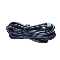 DT - Hanstik med 2,0 mm² kabel - 10 meter - produktbillede forfra | Xenon-kongen
