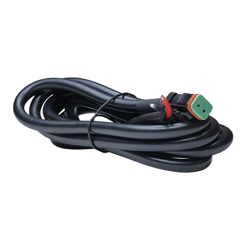 DT - Hanstik med 2,0 mm² kabel - 2 meter - produktbillede forfra | Xenon-kongen