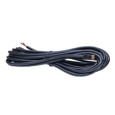 DT - Hanstik med 2,0 mm² kabel - 5 meter - produktbillede forfra | Xenon-kongen