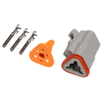 DT/Deutsch kontakt DT06 3 - Polig | HONA - Carlevel - Kabelsatser
