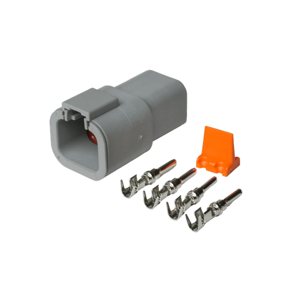 DTP-4 Kontakt Hane set – 4-PIN – LUXTAR – produktbild framifrån | LUXTAR