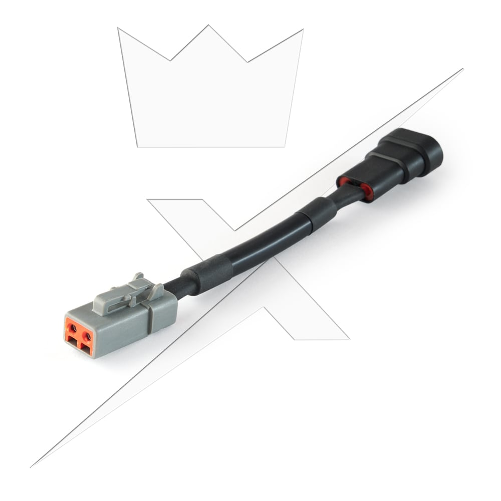 DTP til 9006 med 10cm 2,5mm2 – DTP\, 9006 – LUXTAR – produkt set fra siden | LUXTAR