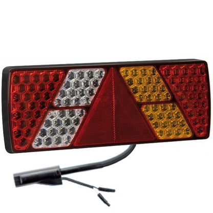 Eurolamp 7F 1.8M 6PIN Højre - produktbillede forfra | Euro lampe