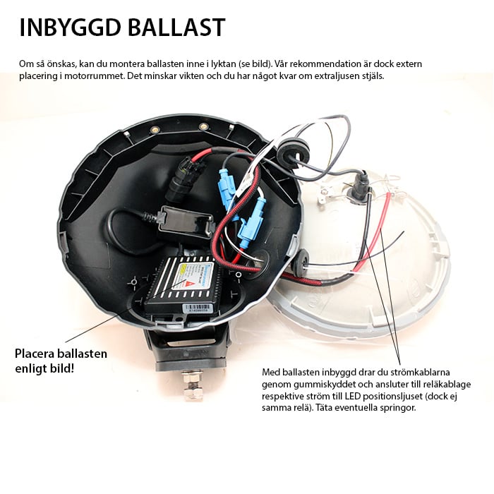 supplerende produktbillede af Ekstra lys NBB Alpha 225 60W Xenon – NBB