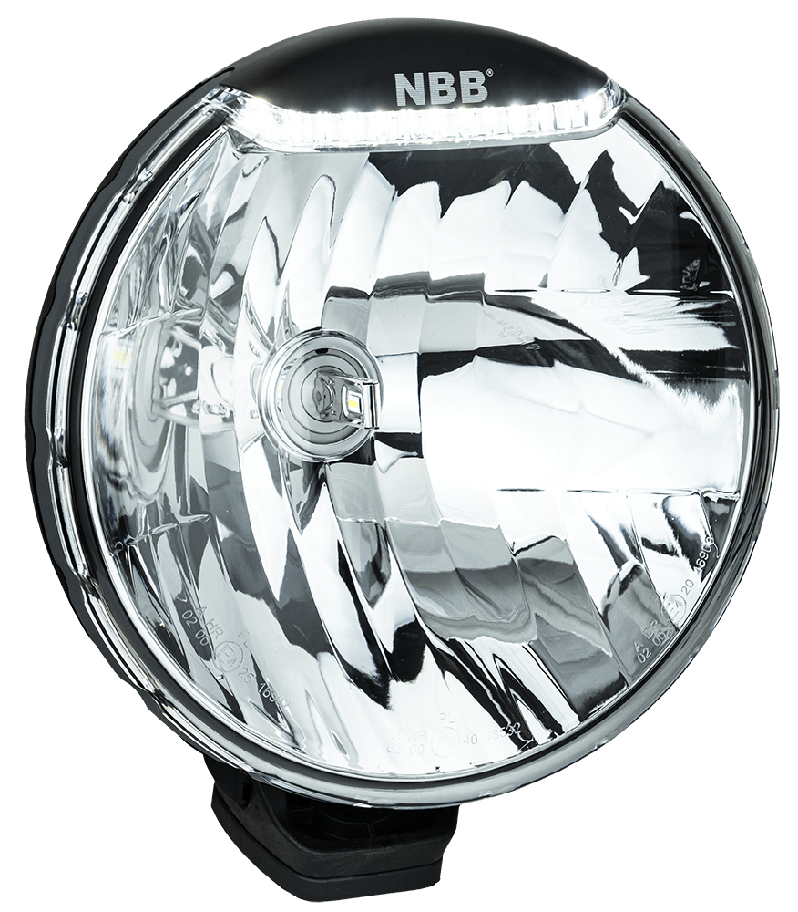 nærbillede af detaljer og materialer af Ekstra lys NBB Alpha 225 LUXTAR Premium LED – LUXTAR