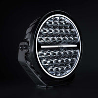Ekstra lys Siberia Night Ranger 9″ Clear Lens Strands Lighting Division - produktbillede forfra | Strands Lysafdeling