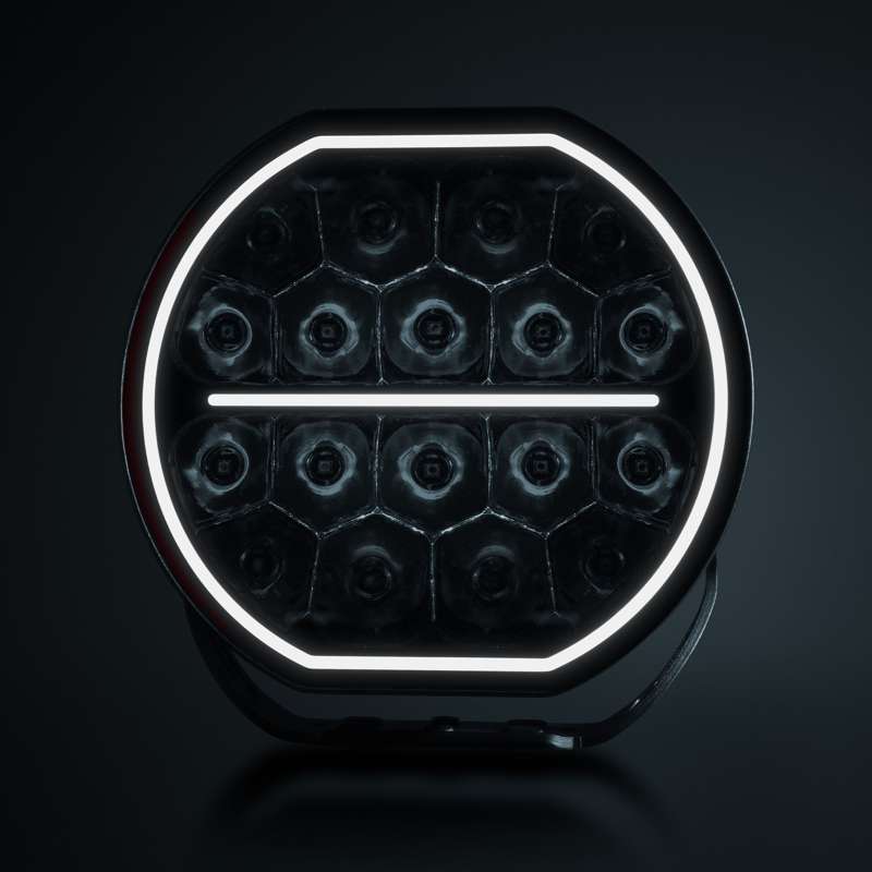Ekstra lys Strands Lighting Division Big Energy EB 9" LED - 10700 lm Extended Beam - nærbillede detaljer