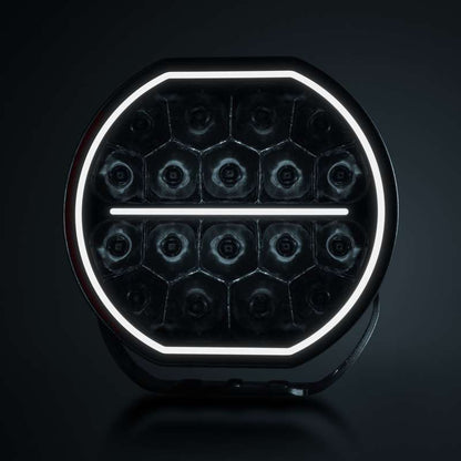Ekstra lys Strands Lighting Division Big Energy EB 9" LED - 10700 lm Extended Beam - nærbillede detaljer