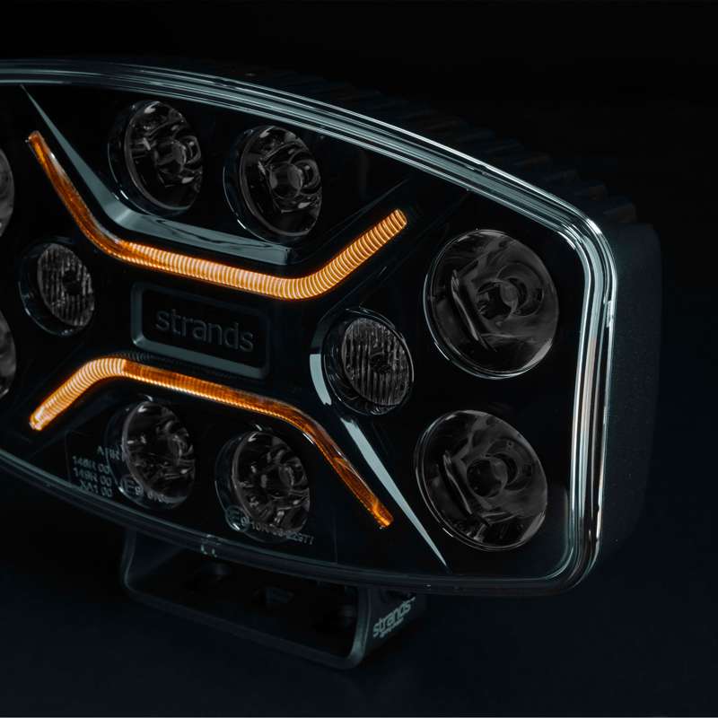 Yderligere Light Strands Lighting Division Dark Knight Insane Oval Advarselslys - Tilbehør & Dele | Strands Lysafdeling