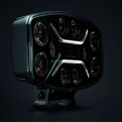 Extra Light Strands Lighting Division Dark Knight Insane Oval Advarselslys – Ekstra billede | Strands Lysafdeling