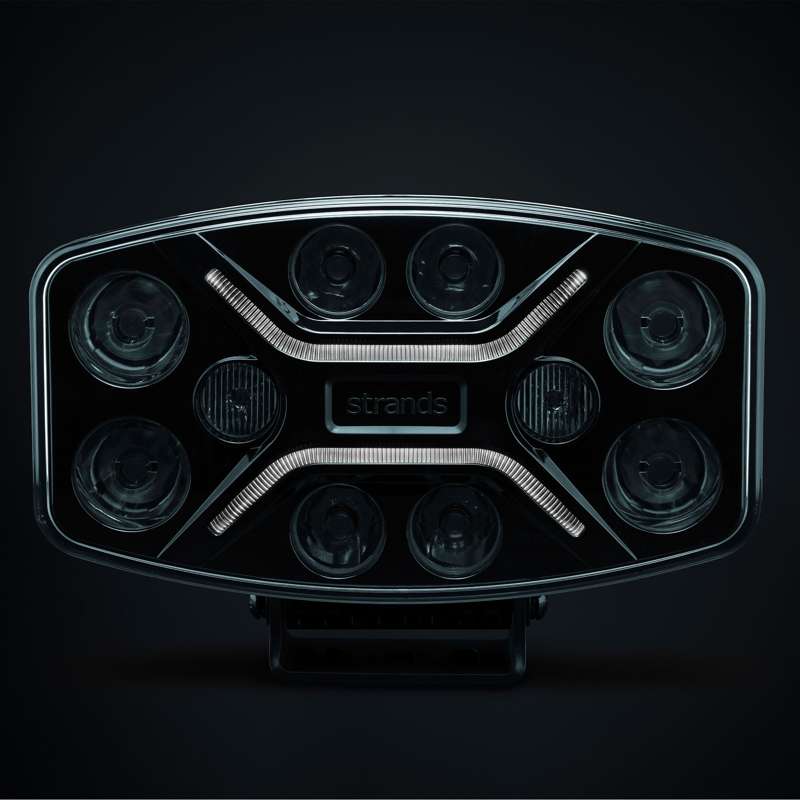 Yderligere Light Strands Lighting Division Dark Knight Insane Oval Advarselslys - Alternativ visning | Strands Lysafdeling