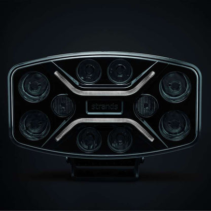 Yderligere Light Strands Lighting Division Dark Knight Insane Oval Advarselslys - Alternativ visning | Strands Lysafdeling