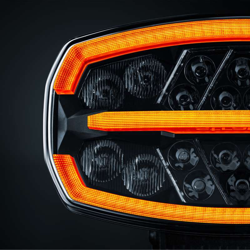 Ekstra lys Strands Lighting Division Firefly One Oval LED - 10500 lm Advarselslys - supplerende visning