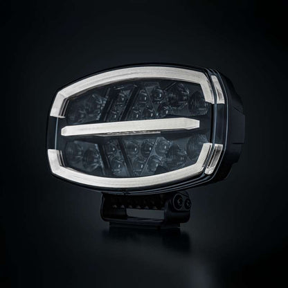 Ekstra lys Strands Lighting Division Firefly One Oval LED - 10500 lm Advarselslys - produktbillede forfra