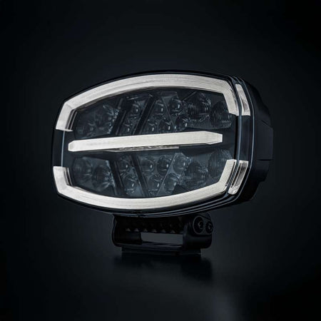 Ekstra lys Strands Lighting Division Firefly One Oval LED - 10500 lm Advarselslys - produktbillede forfra