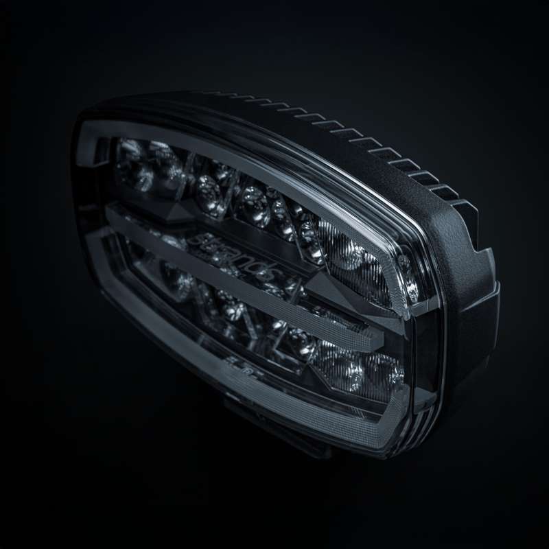 Ekstra lys Strands Lighting Division Firefly One Oval LED – 10500 lm Advarselslys – alternativ visning | Strands Lysafdeling