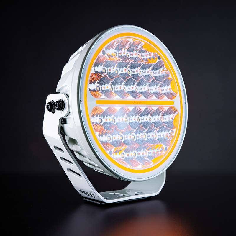 Extra Light Strands Lighting Division Siberia Night Ranger 9″ hvid/orange positionslys - nærbilleder