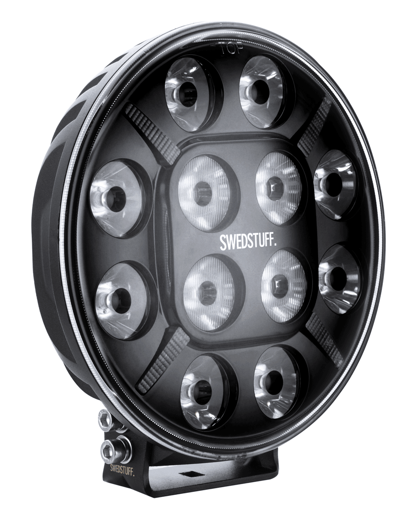 LED-rampe Swedstuff LDL-04 9" – 9600 lm Xperience Mode – produktbillede forfra | Carlevel