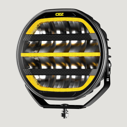 produktbillede forfra, der viser Ekstra lyspakke OZZ XR2 P9 Sort X4 – OZZ