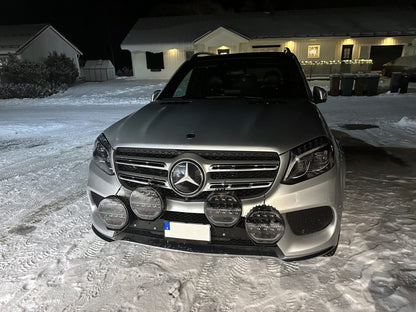 ekstra visning, der viser funktionerne i Ekstra lyspakken OZZ XR2 P9 Sort X4 – OZZ