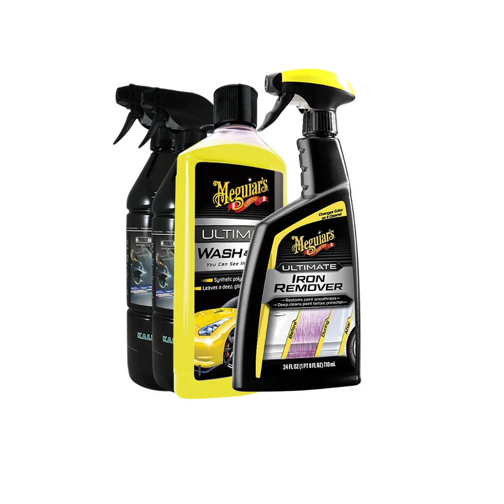 produktbillede forfra, der viser Small Laundry Pack - Meguiar's