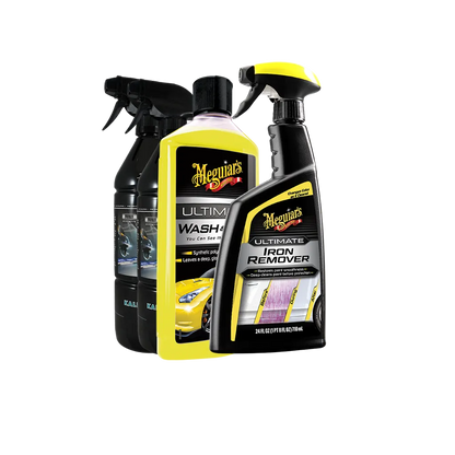 produktbillede forfra, der viser Small Laundry Pack - Meguiar's