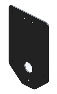 Monteringsplade S - Line Home for Easee - for Home 80 polet - Carlevel - Pole mount