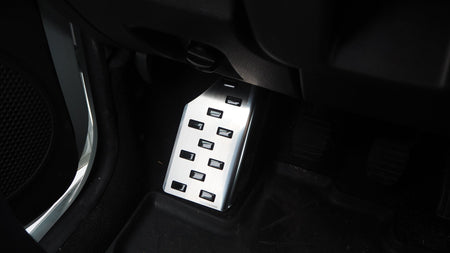 Fodstøtte venstre stål/sort polyurethan Dacia Dokker/Lodgy 2012–2021 - Carlevel - 
